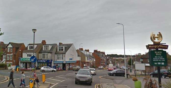 Canterbury Road has been blocked in both directions. Picture: Google