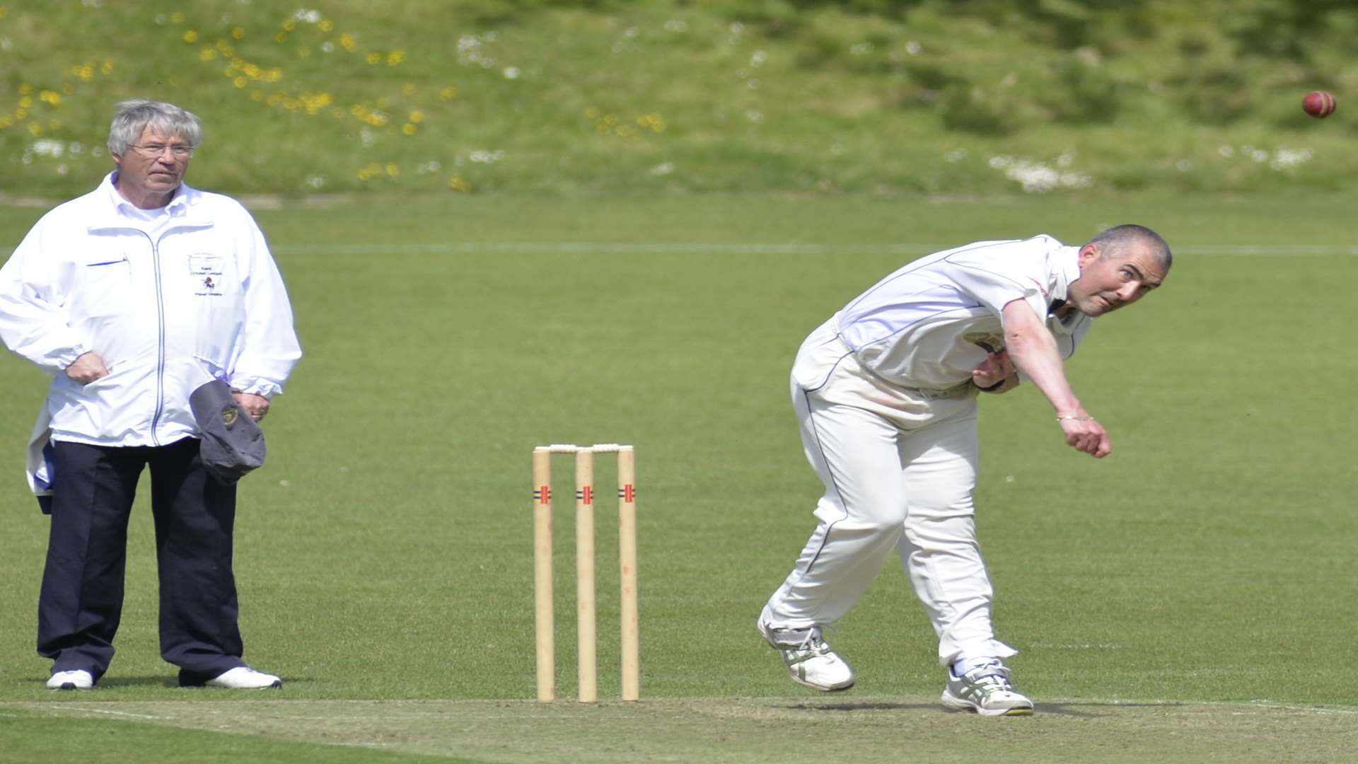 Gore Court in action during their season opener against St Lawrence. Picture: Ruth Cuerden