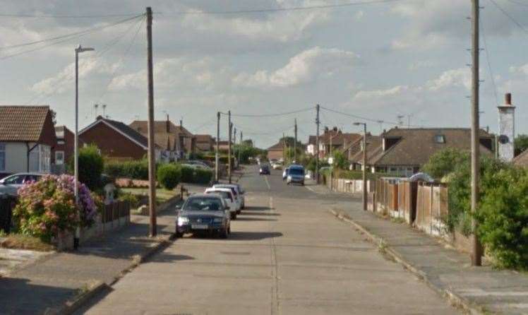 Armed police were scrambled to Lismore Road in Whitstable during the early hours of this morning. Picture: Google