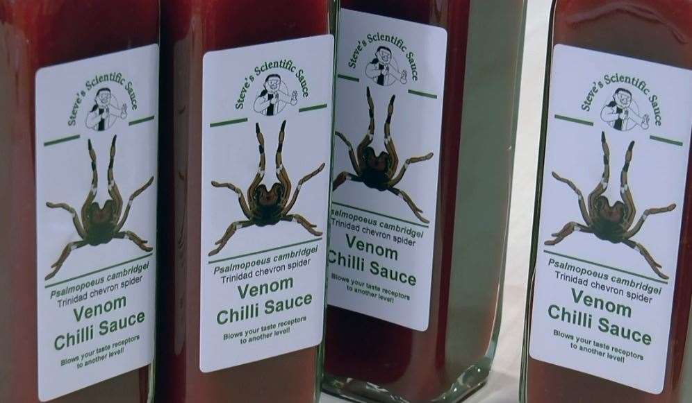 Steve's Scientific Sauce venom chilli sauce