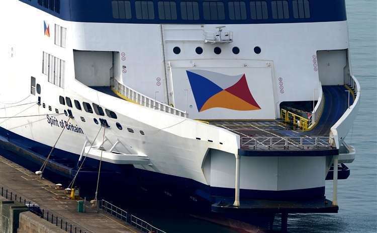 The Spirit of Britain has crossed the Channel for the first time in nearly six weeks. Picture: Gareth Fuller/PA