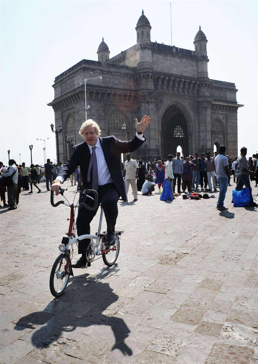 Boris Johnson visited India while he was mayor of London (Stefan Rousseau/PA)