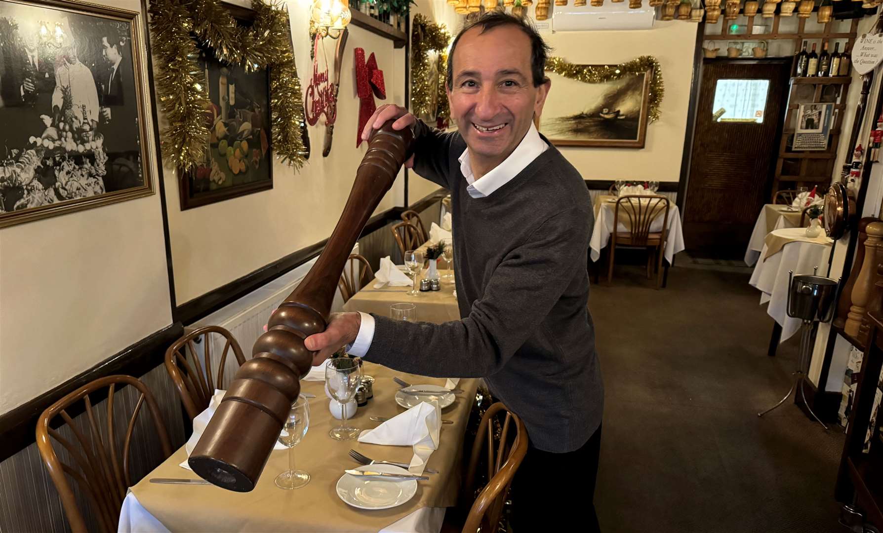 Angelo Borrello is retiring from Dino's Restaurant in Dover