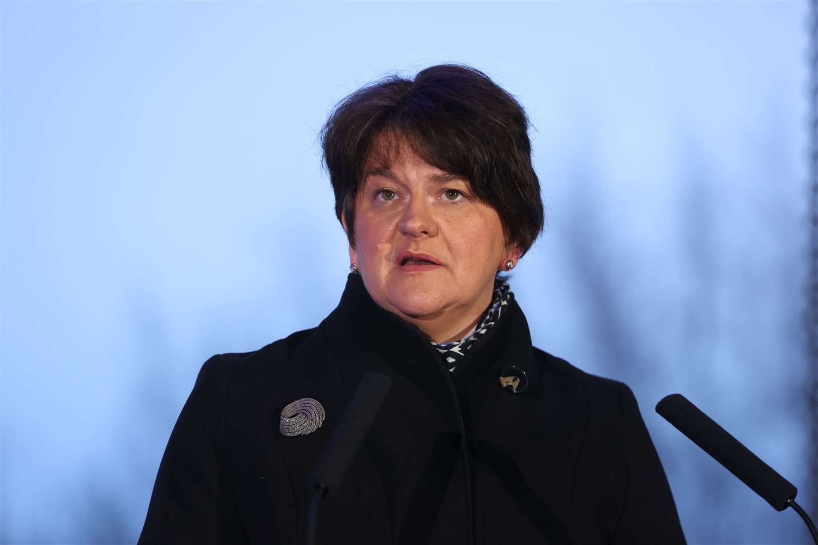 First Minister Arlene Foster said the whole Executive was in agreement that a return to classes was the main priority (Liam McBurney/PA)