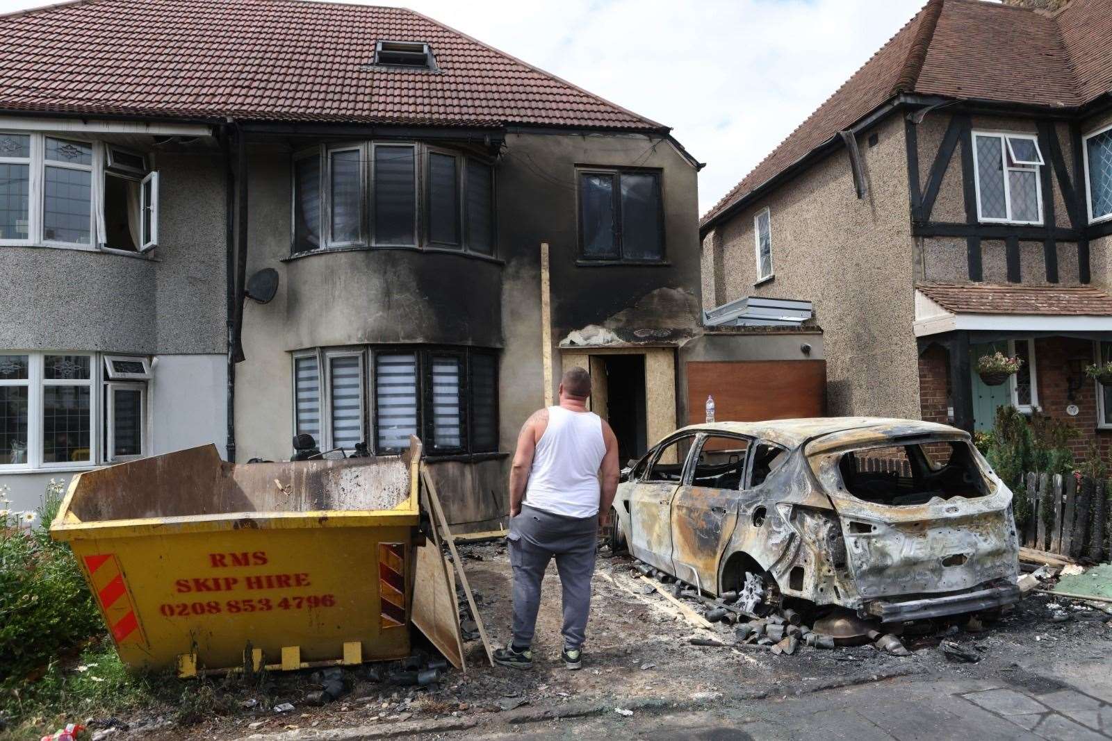 TikTok-star family The Smithy's have been targeted by arsonists Picture: UKNIP