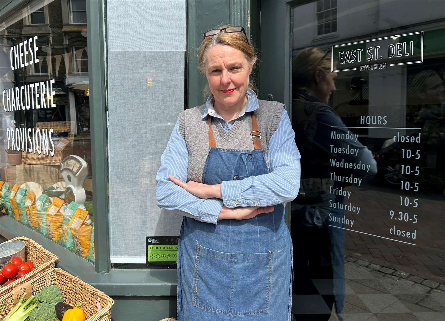 Nicky Reader won her battle to sell alcohol at East Street Deli in Faversham