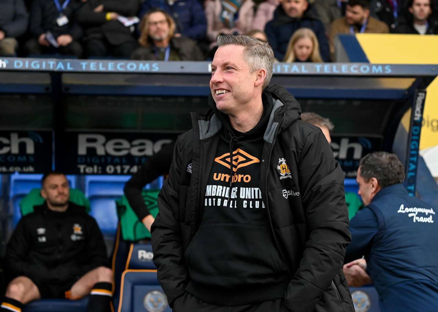 Neil Harris took over as Cambridge United manager in December and is being tipped for a return to Millwall Picture: Simon Lankester