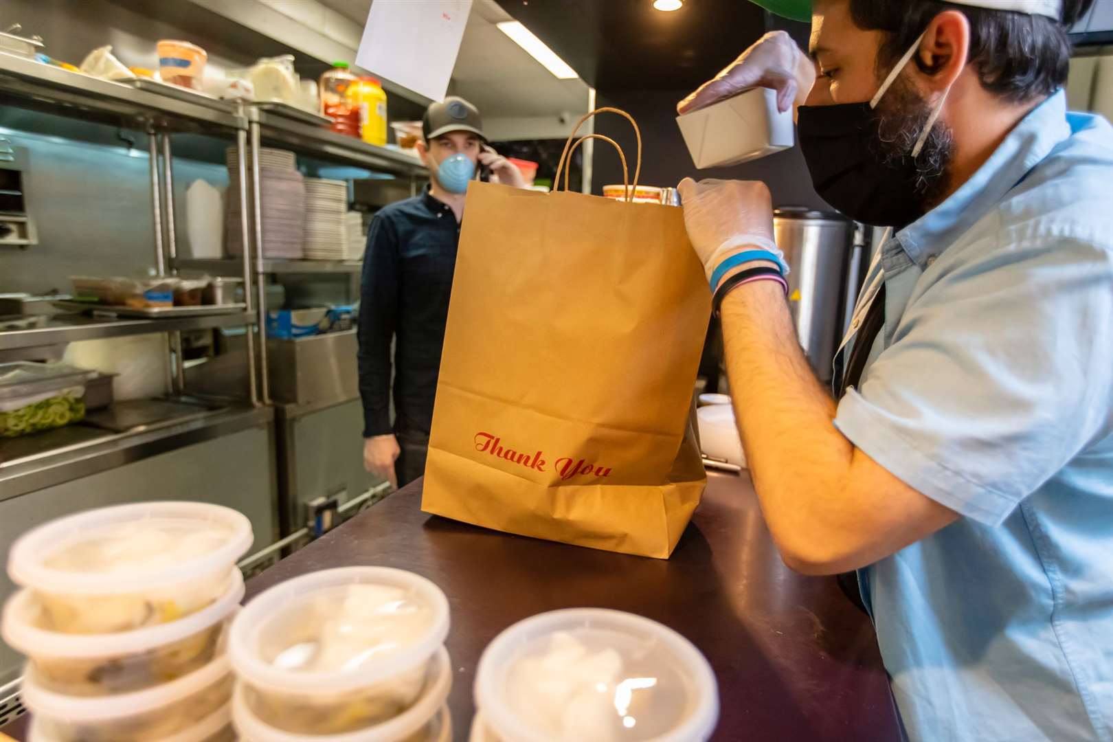 Restaurants are working hard behind the scenes to keep us fed during lockdown