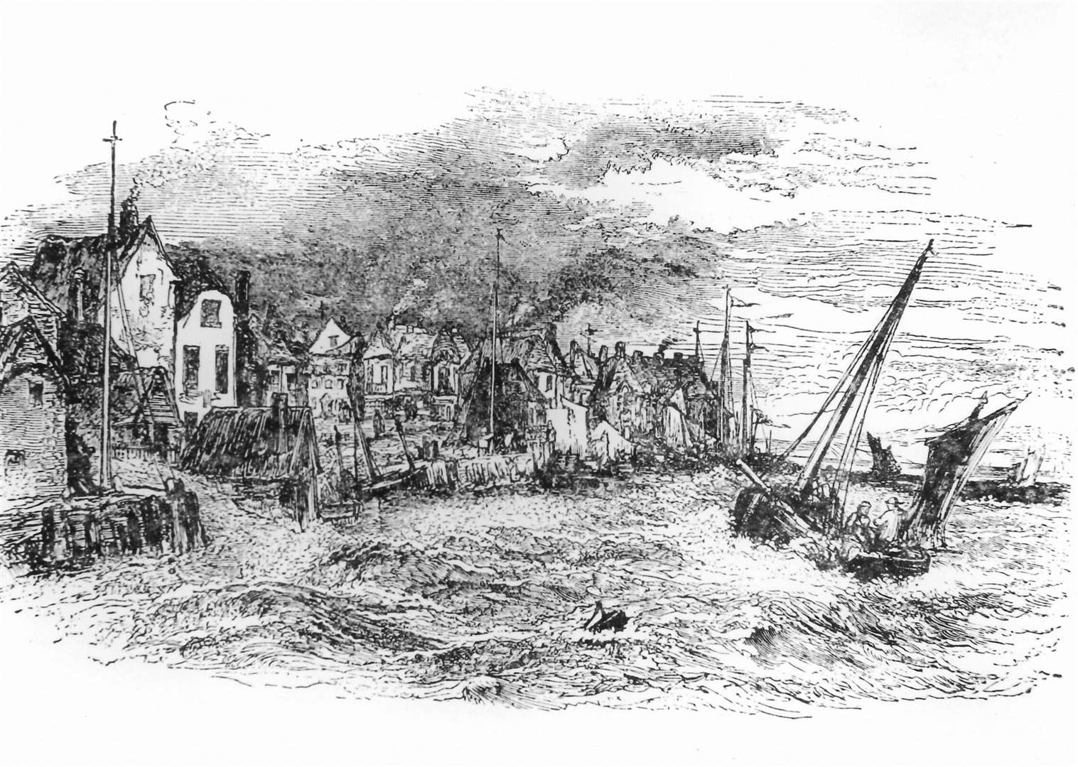 Smuggling was a major issue along the Kent coast