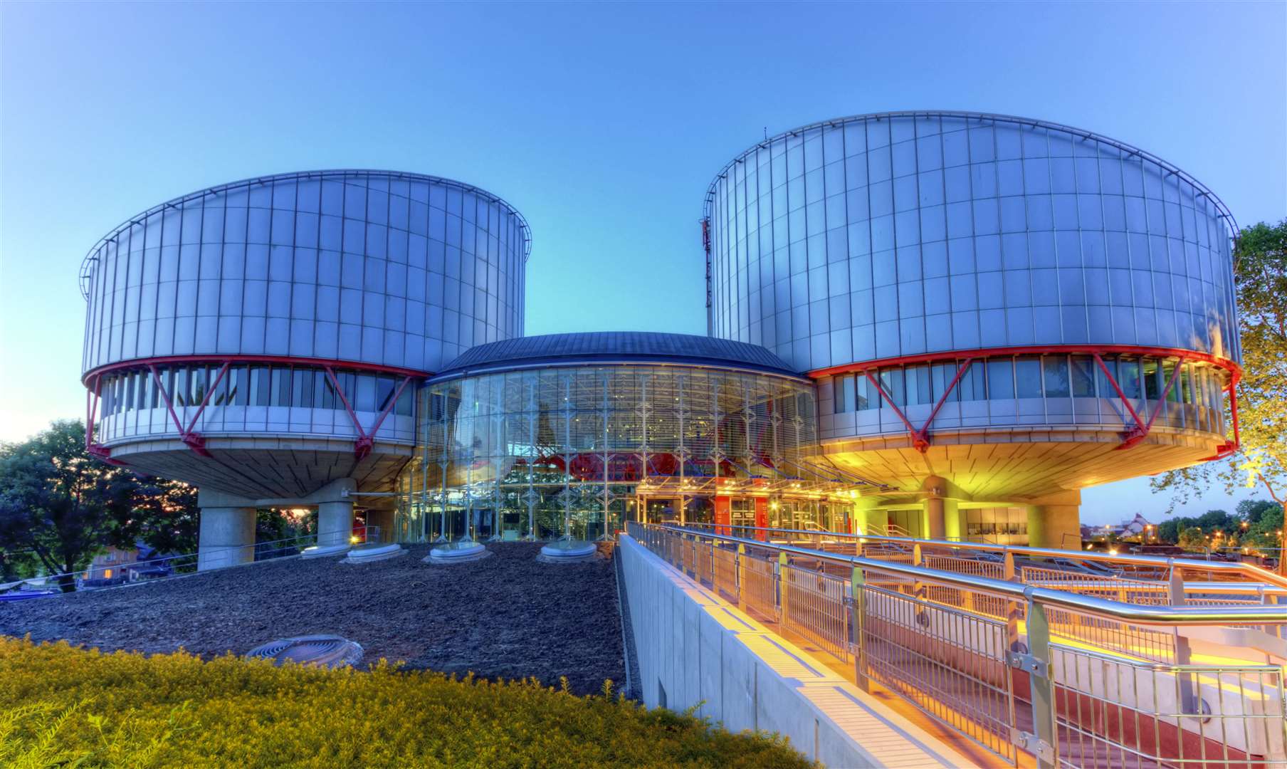 The ECHR is ruled on by the European Court of Human Rights in Strasbourg, France (Alamy/PA)