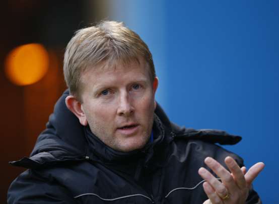 Gillingham head coach Ady Pennock Picture: Andy Jones