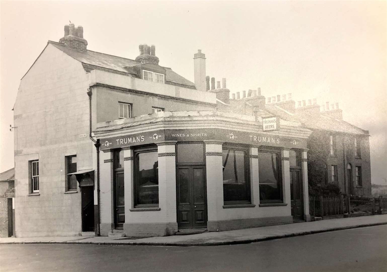 The former Fox and Hounds before it was demolished. Picture: Christoph Bull