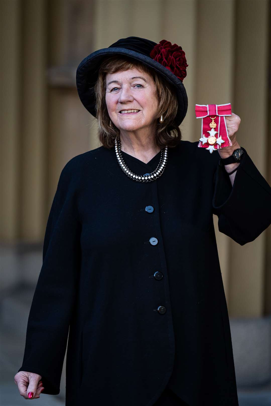 Professor Jay was honoured for services to the prevention of child sexual abuse at Buckingham Palace on Thursday (Aaron Chown/PA)