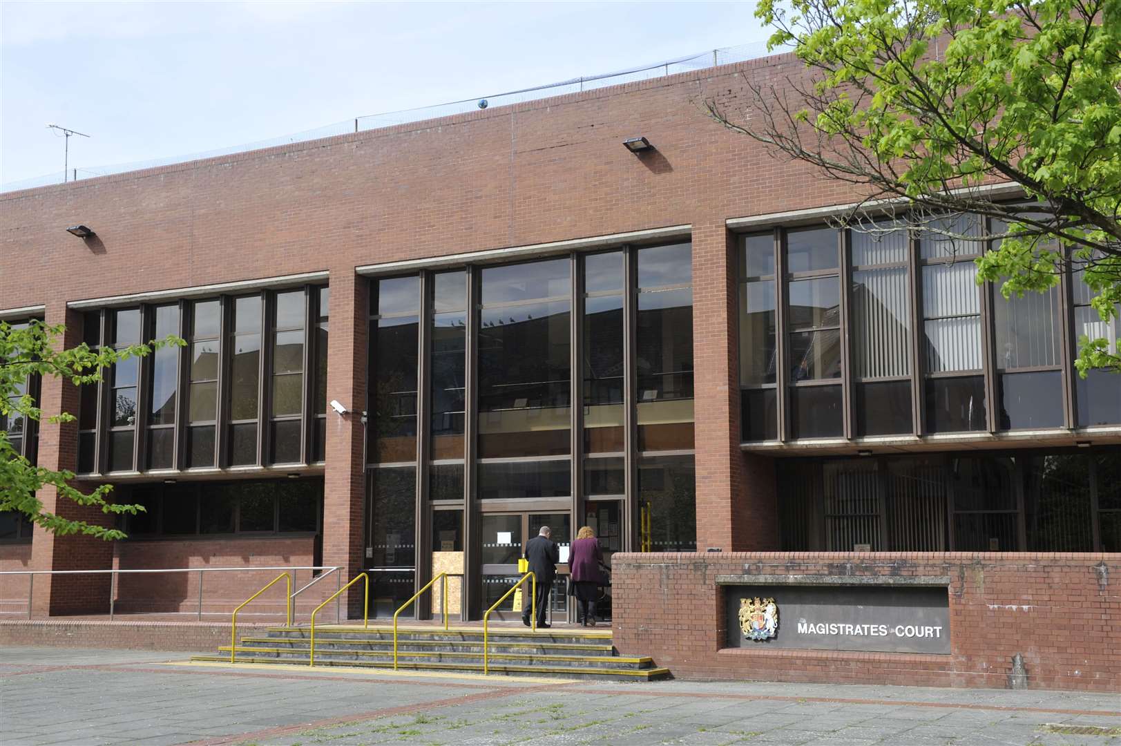 Folkestone Magistrates Court, Folkestone. Court snatches