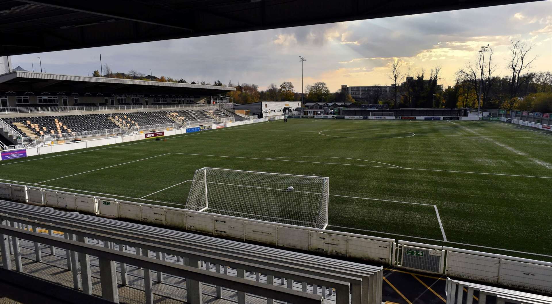 Maidstone United's 3G pitch has been vital in keeping the club in profit Picture: Keith Gillard