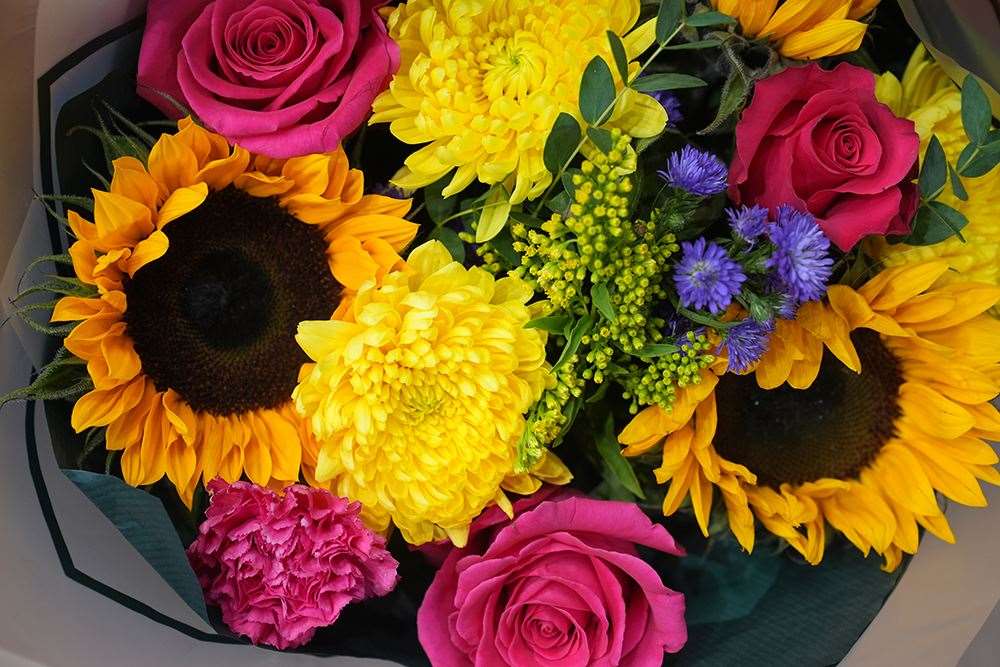 Sales of premium bouquets have soared by almost 25% at Tesco (Joe Giddens/PA)