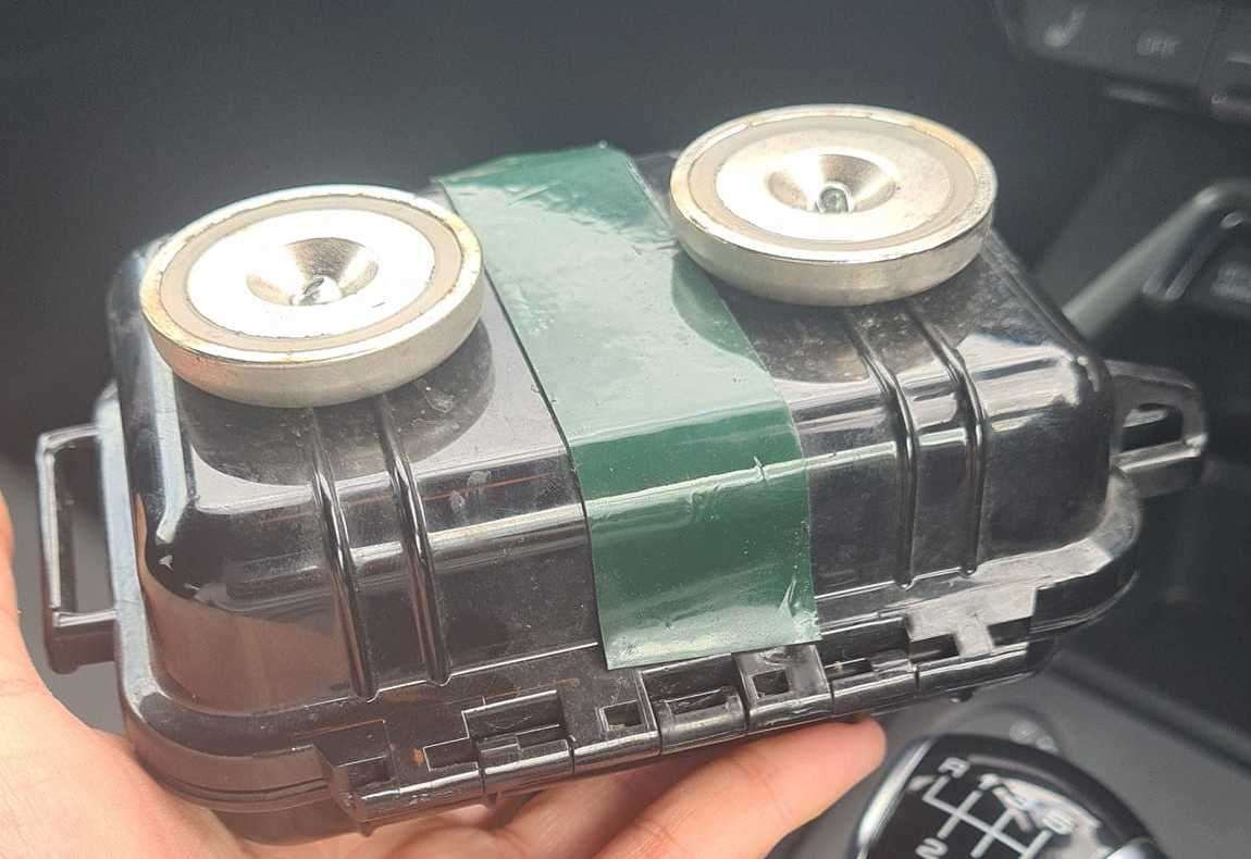 Woman finds 'tracker' device placed on prized Audi