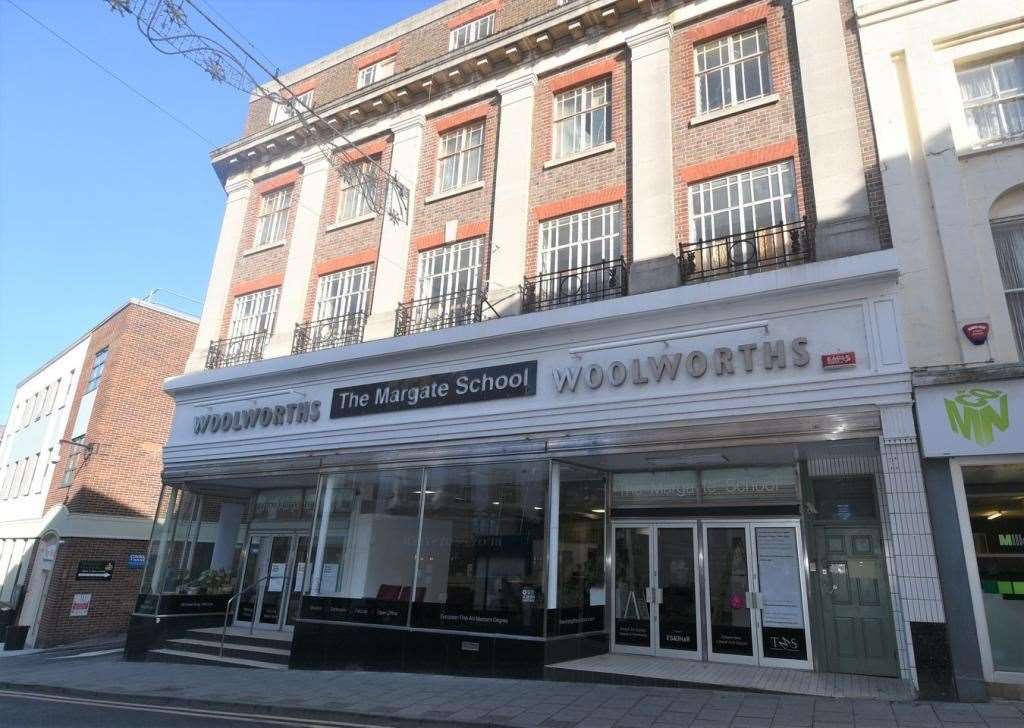 The former Woolworths is in Margate's lower High Street. Picture: Rightmove