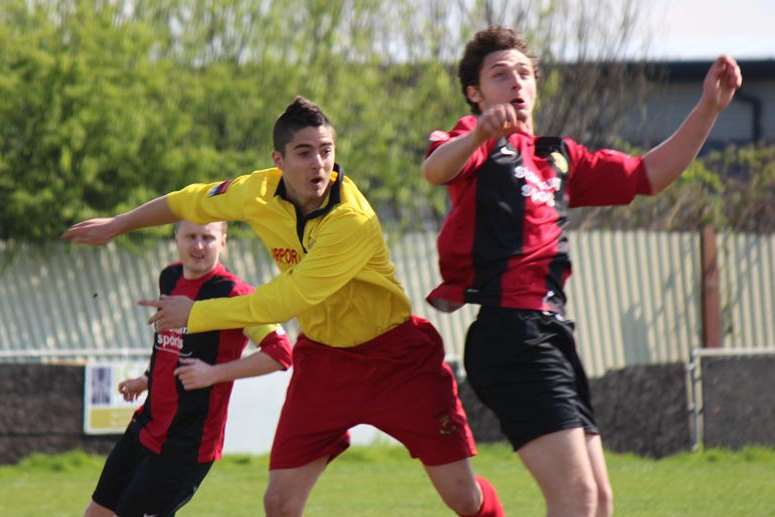 Sittingbourne take on Ramsgate on the last day of the Ryman League Division 1 South season in April