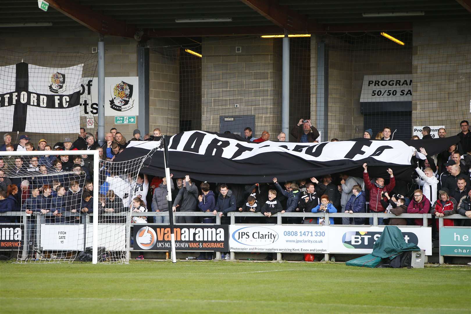 Dartford fans are not able to attend Sunday's play-off game at Slough Town