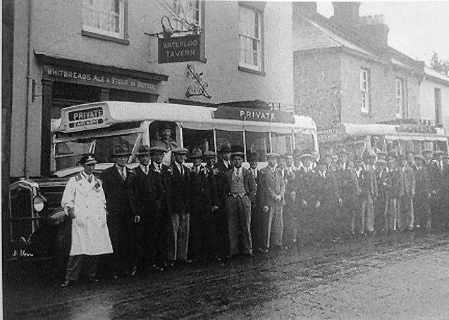 A photo taken of The Mill in Sturry Road, Canterbury, in 1950 - when it known as the Waterloo Tavern. Picture: Rory Kehoe