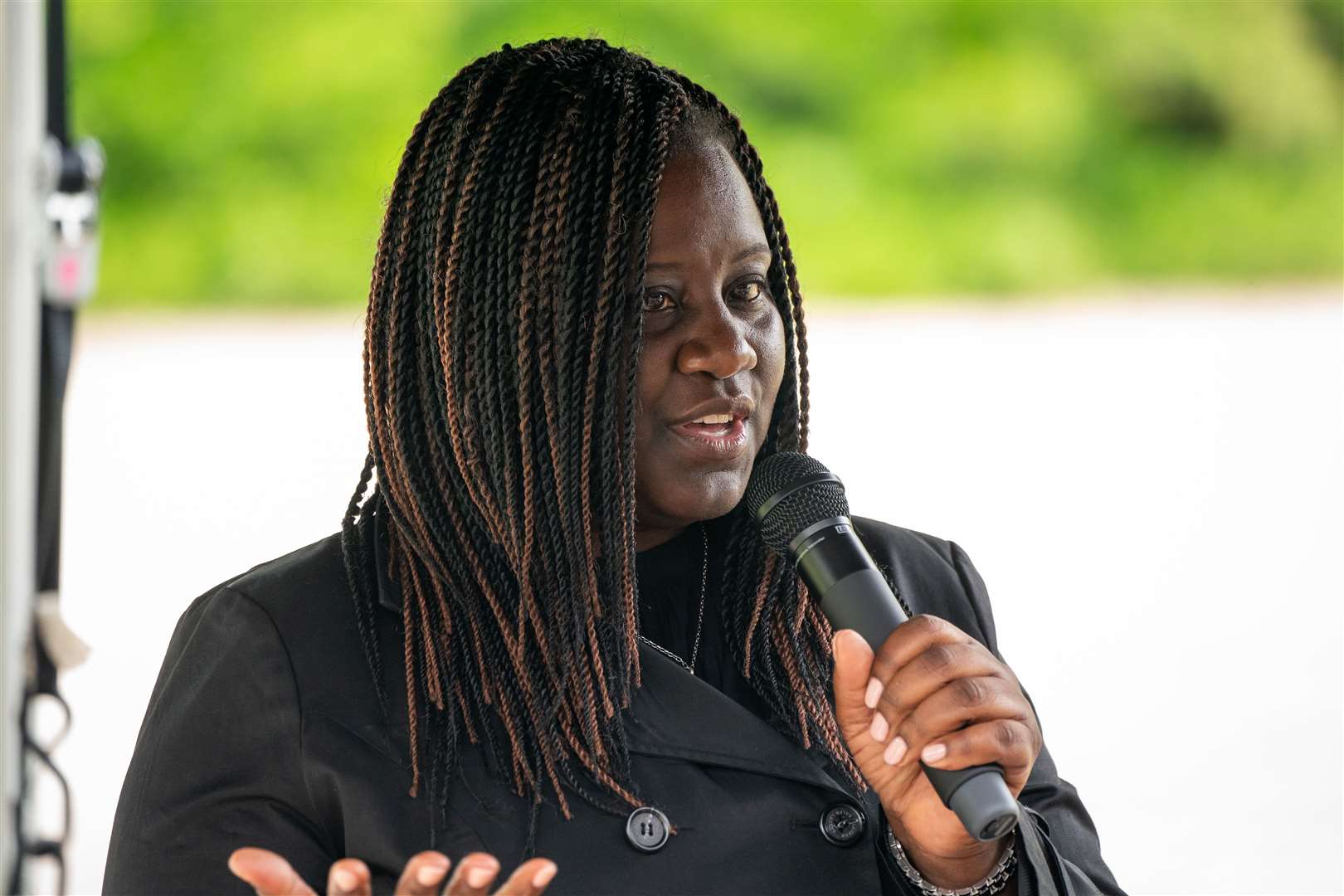 Battersea MP Marsha de Cordova spoke at the memorial event (Aaron Chown/PA)