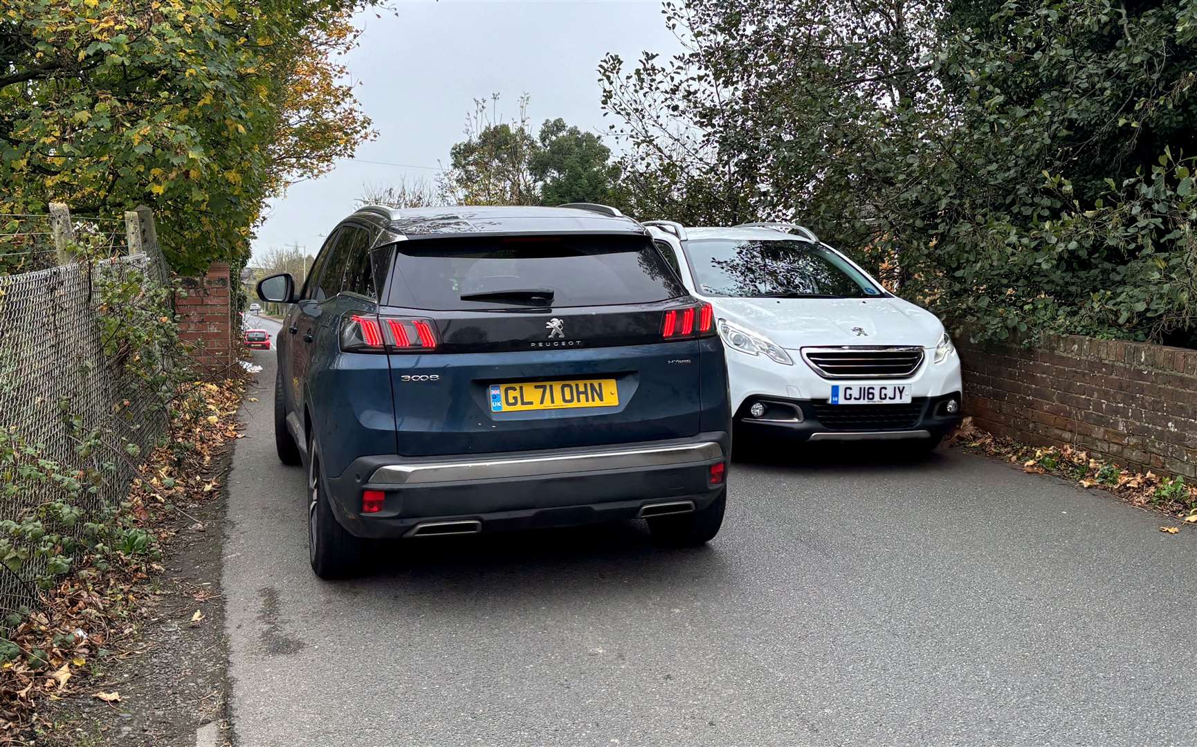 Residents say the narrow humpback bridge in Crowbridge Road, Ashford, is in urgent need of improvement