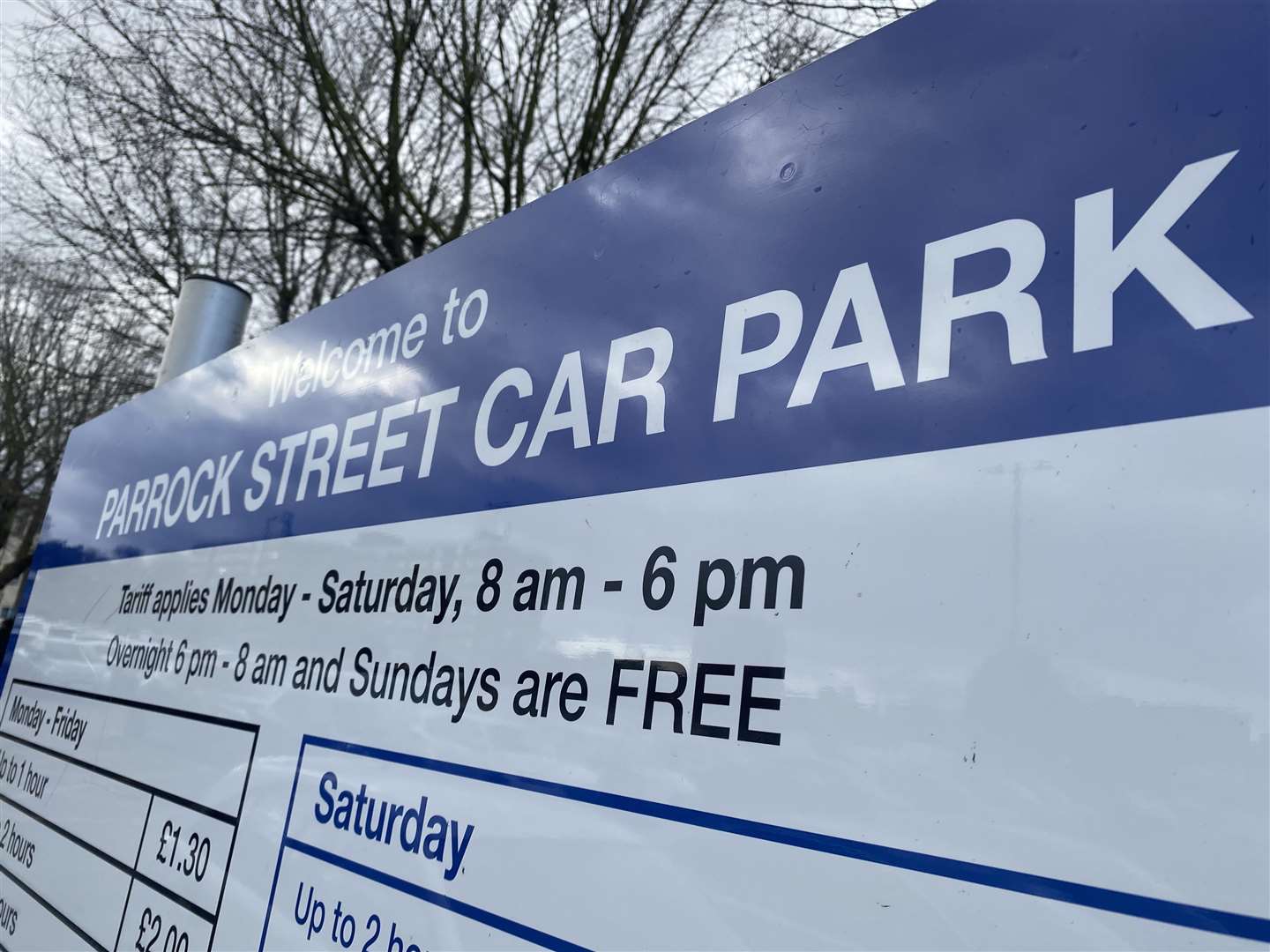 Parrock Street car park, Gravesend. Picture: Gravesham council