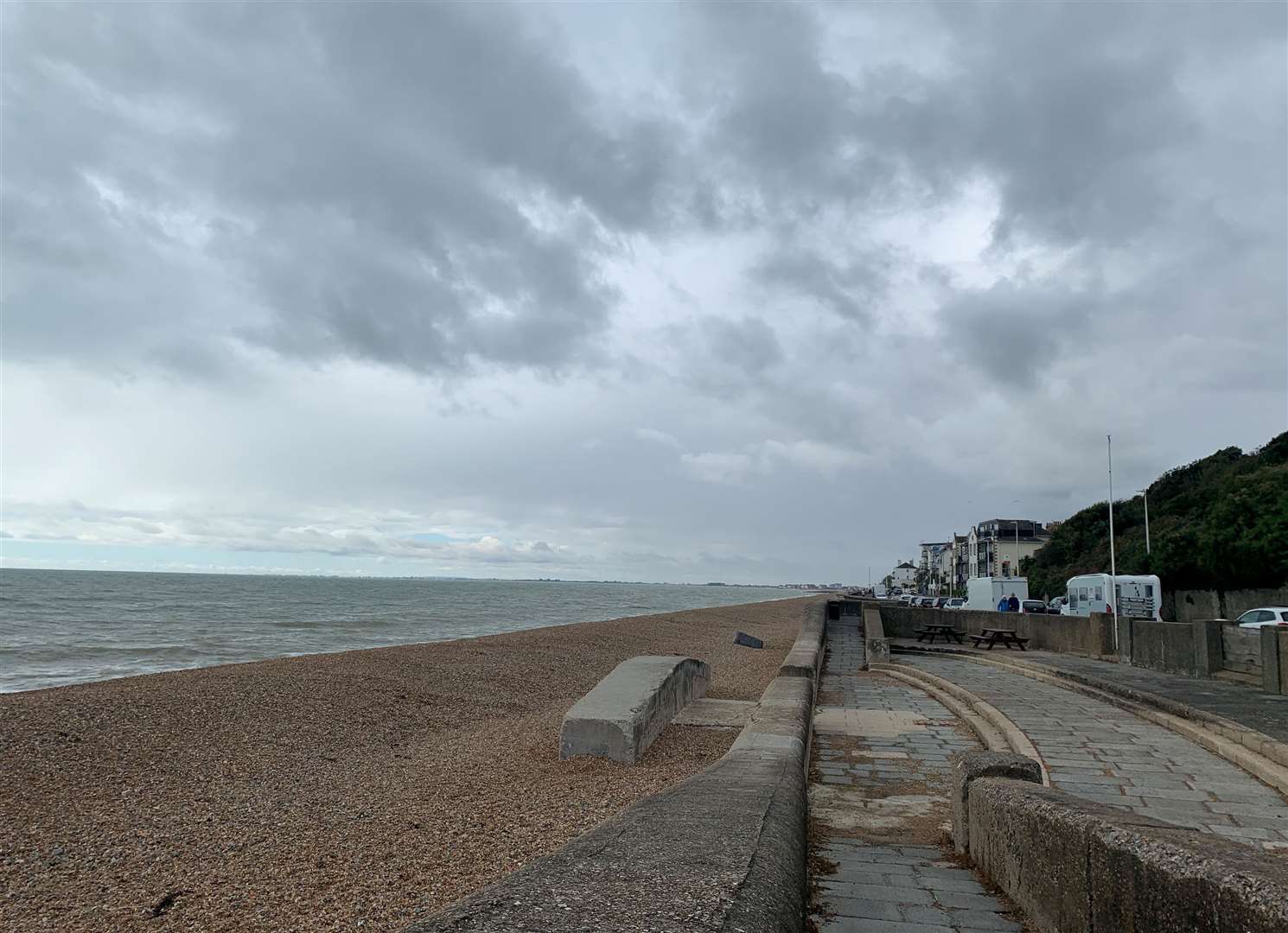 Sandgate is seven miles from Folkestone