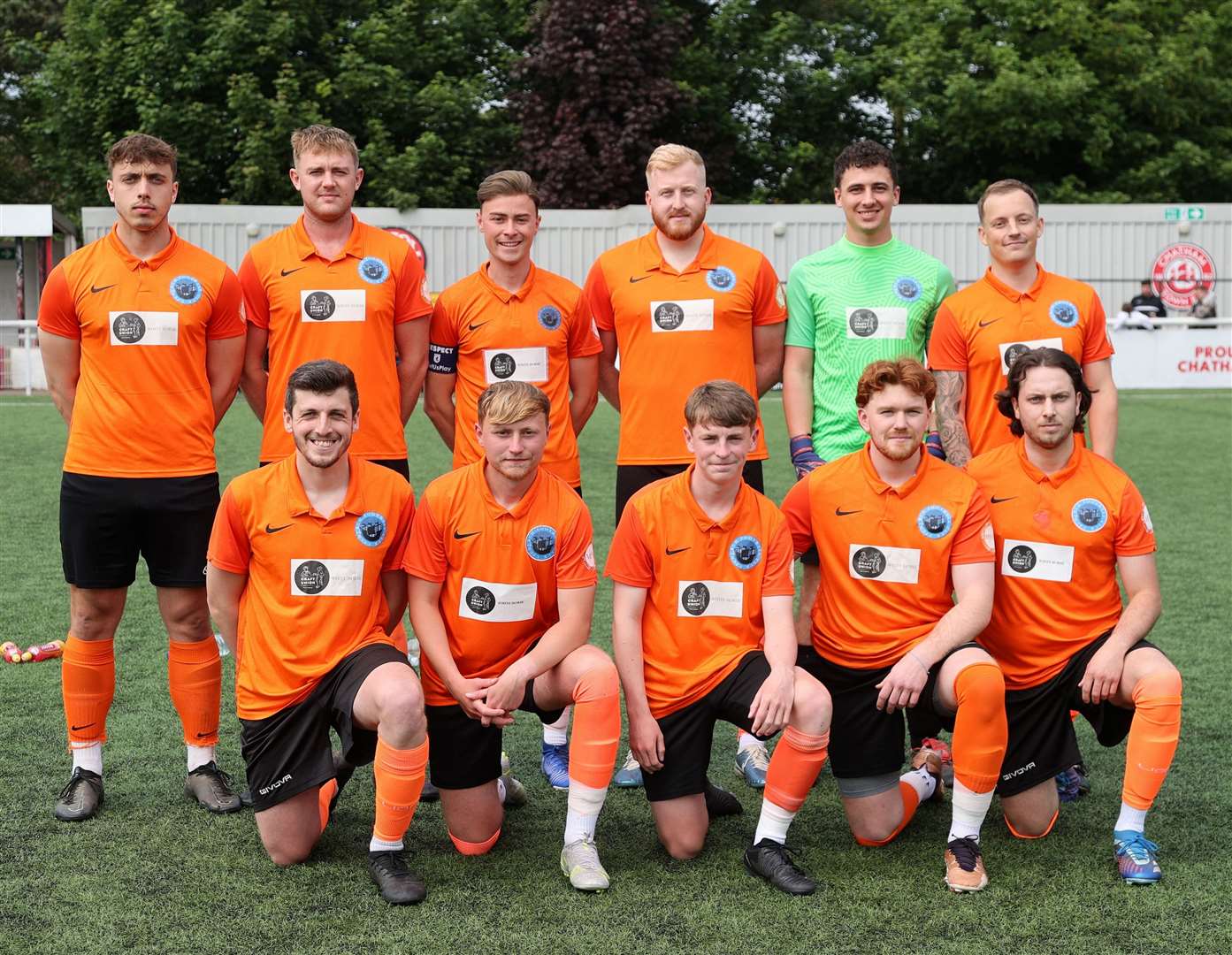 DFDS Kent FA Junior Cup A Final runners-up Upchurch. Picture: PSP Images