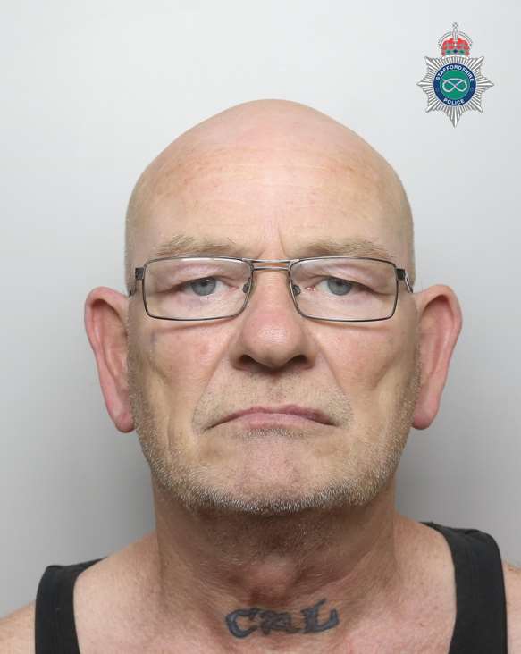 A custody photo of Martin McCluskey (Staffordshire Police/PA)