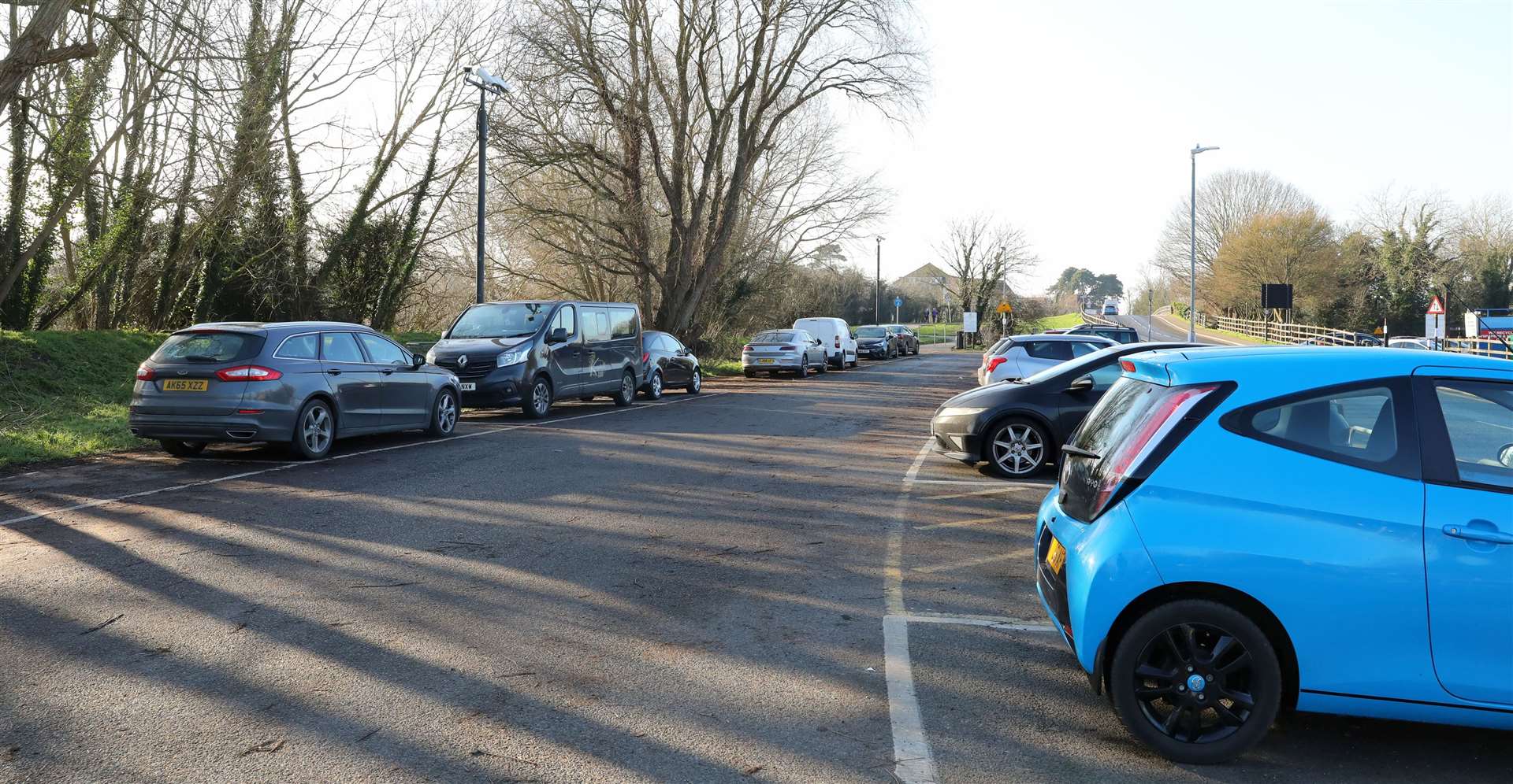 The Bailey Bridge Car Park in Aylesford