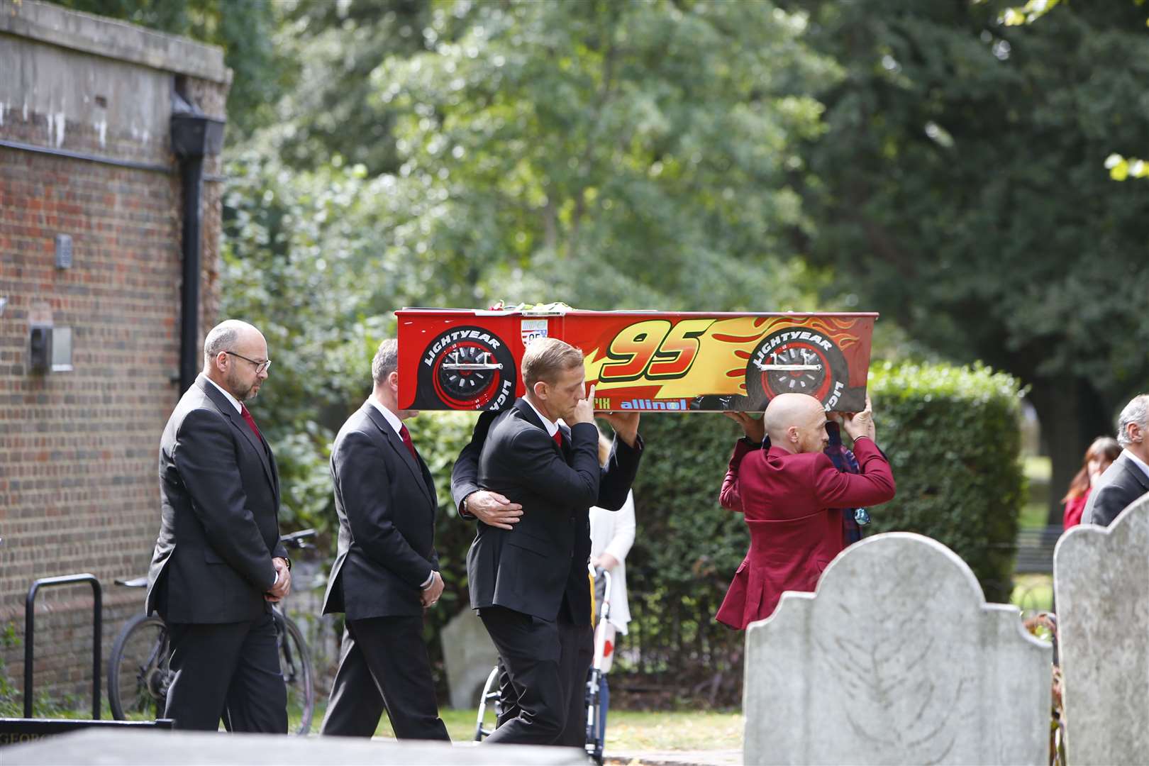 The funeral of Lucas Dobson was held at St George's Church in Deal. Picture: Andy Jones