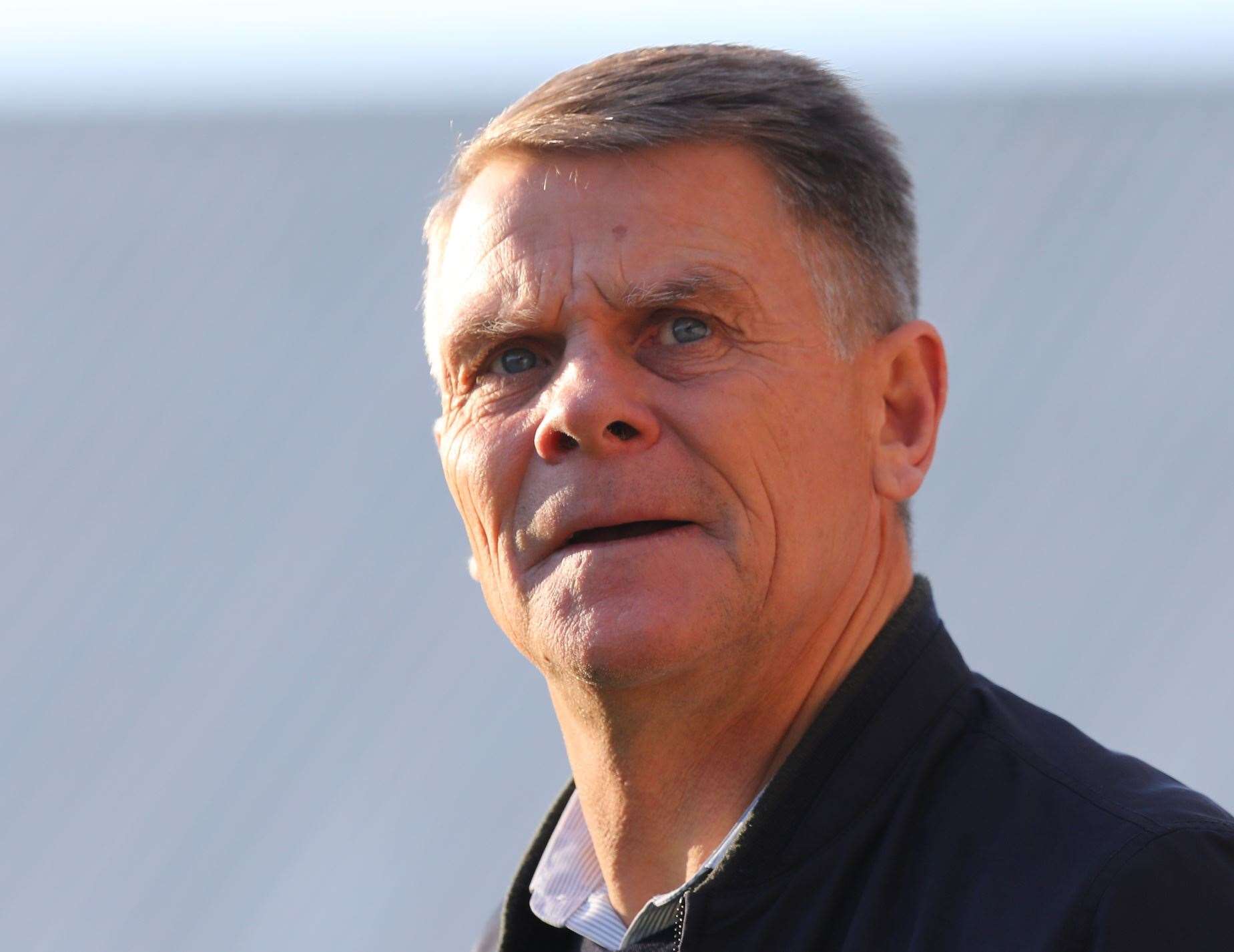 Dover manager Andy Hessenthaler. Picture: Andy Jones