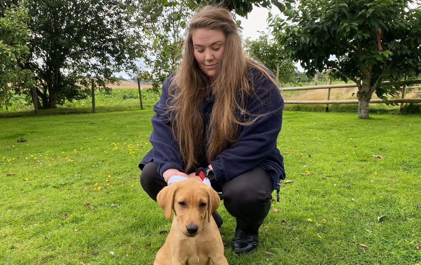 Mel Herbert, 30, is Swale Borough Council's dog warden