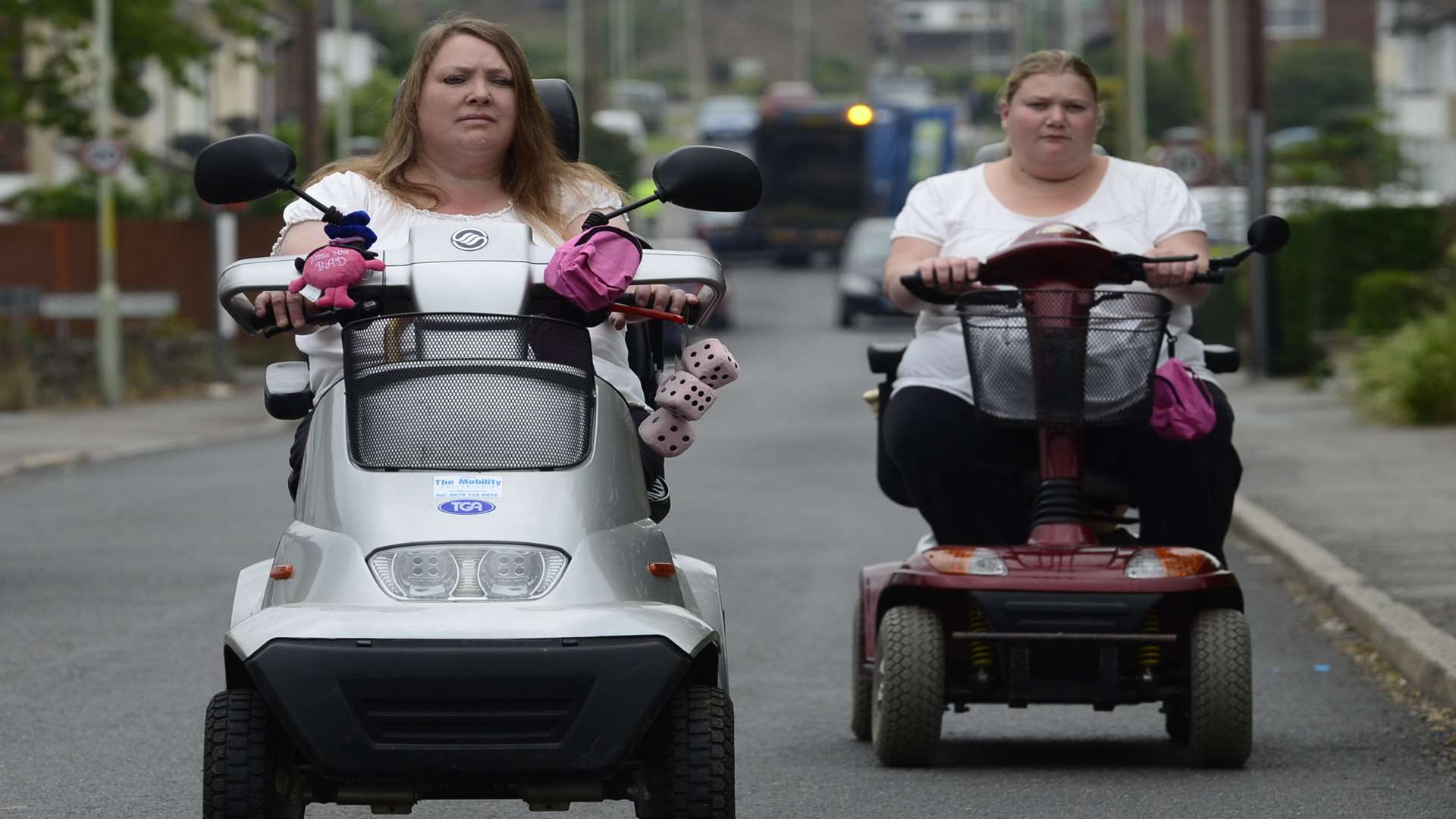 Witnesses said the mobility scooter may have tipped over. Stock picture