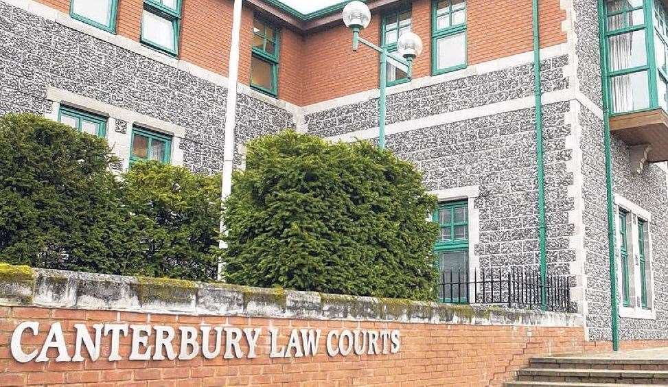 The trial is taking place at Canterbury Crown Court