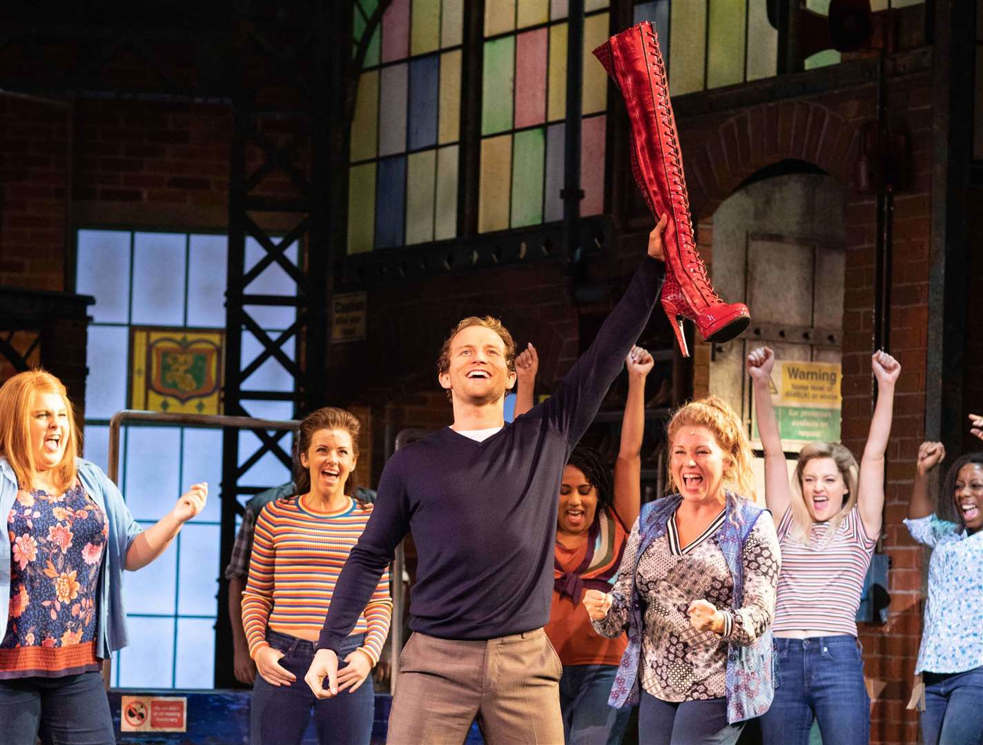 Joel Harper-Jackson as Charlie in Kinky Boots