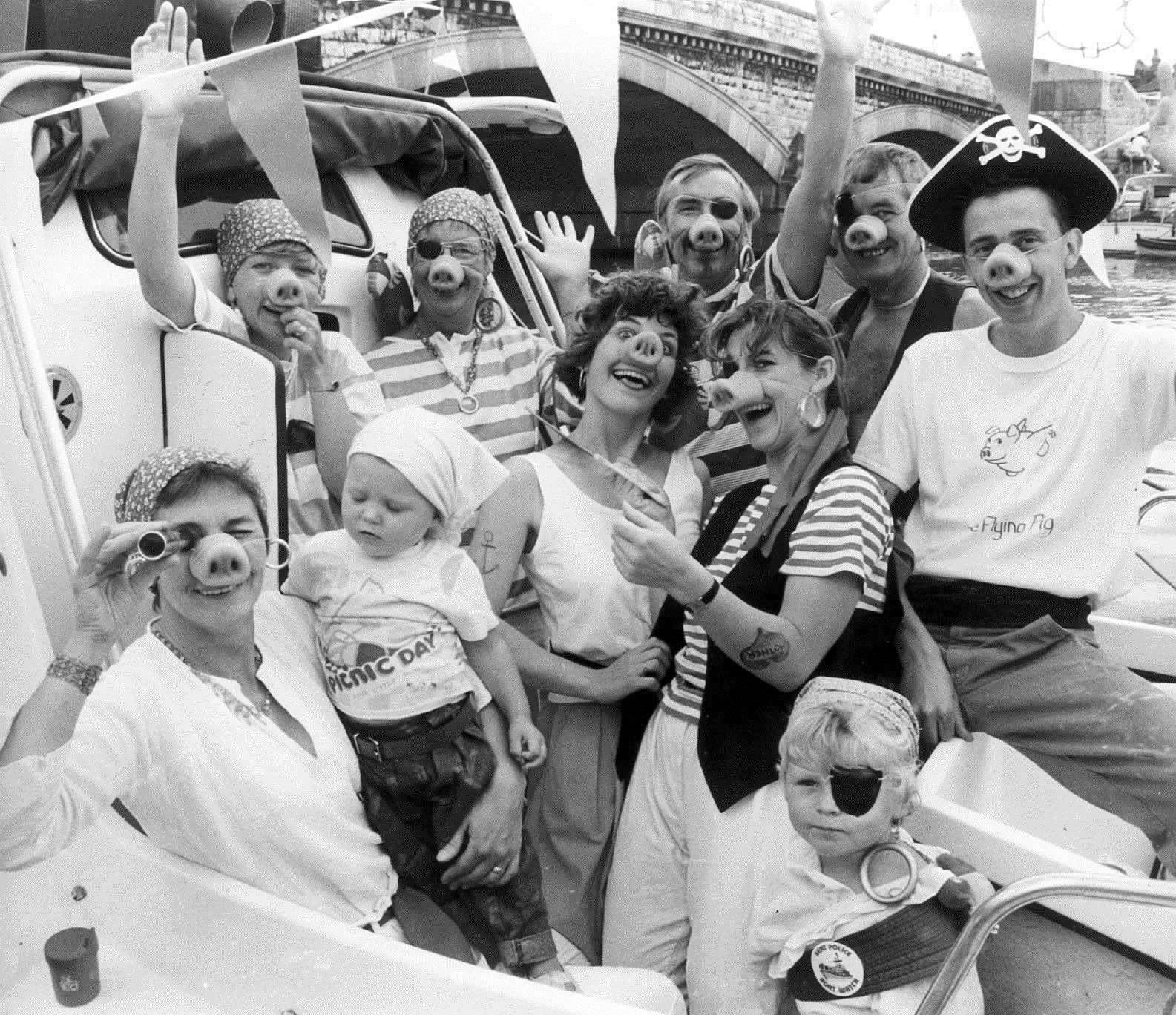 Maidstone River Festival in 1987