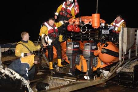 Whitstable lifeboat crew