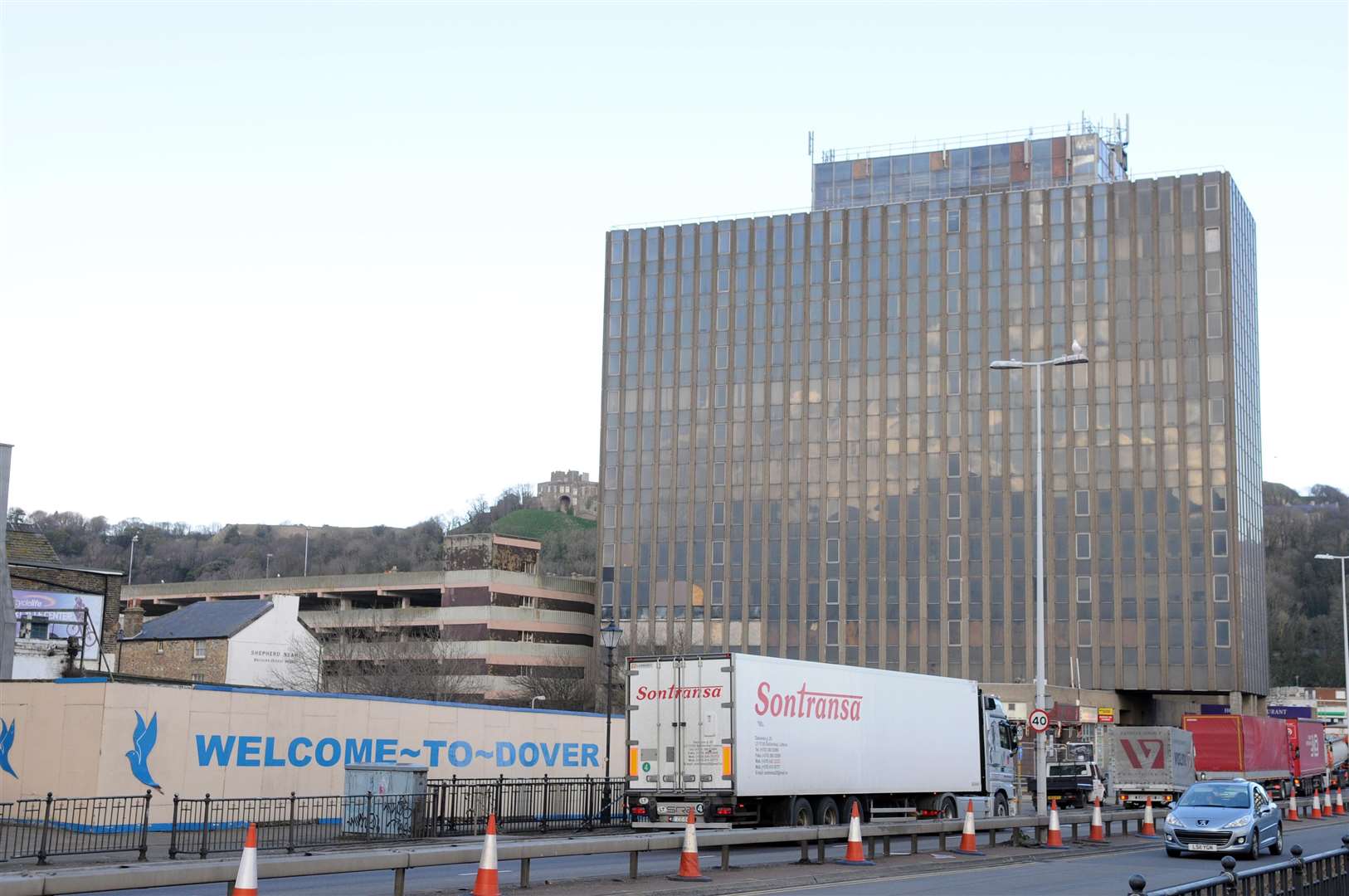 Townwall Street has housed the 12-storey office block for more than 40 years