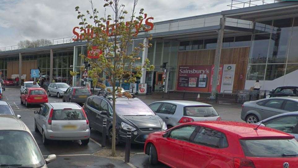 The Sainsburys store in Otford Road remains open for business as normal. Picture: Google (44068019)