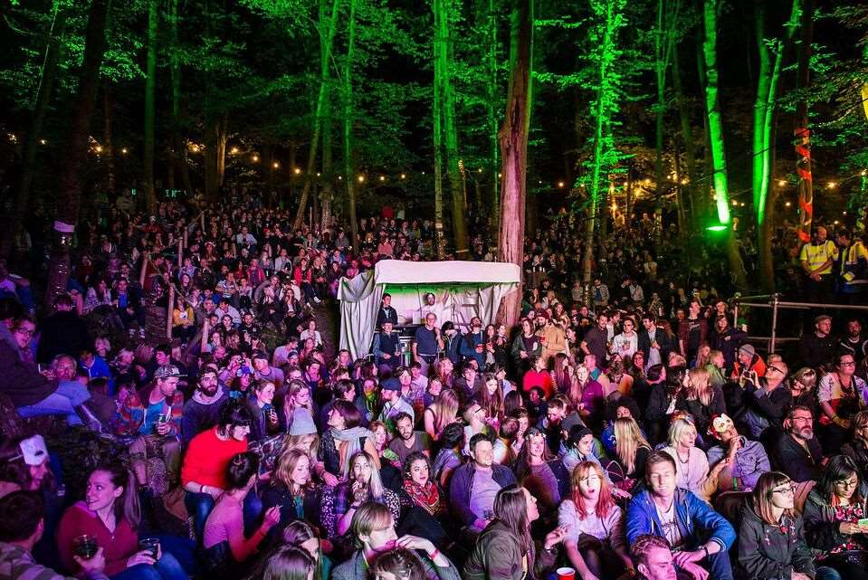 In the Woods Festival at a secret venue in the Weald will reveal line-up a  week before