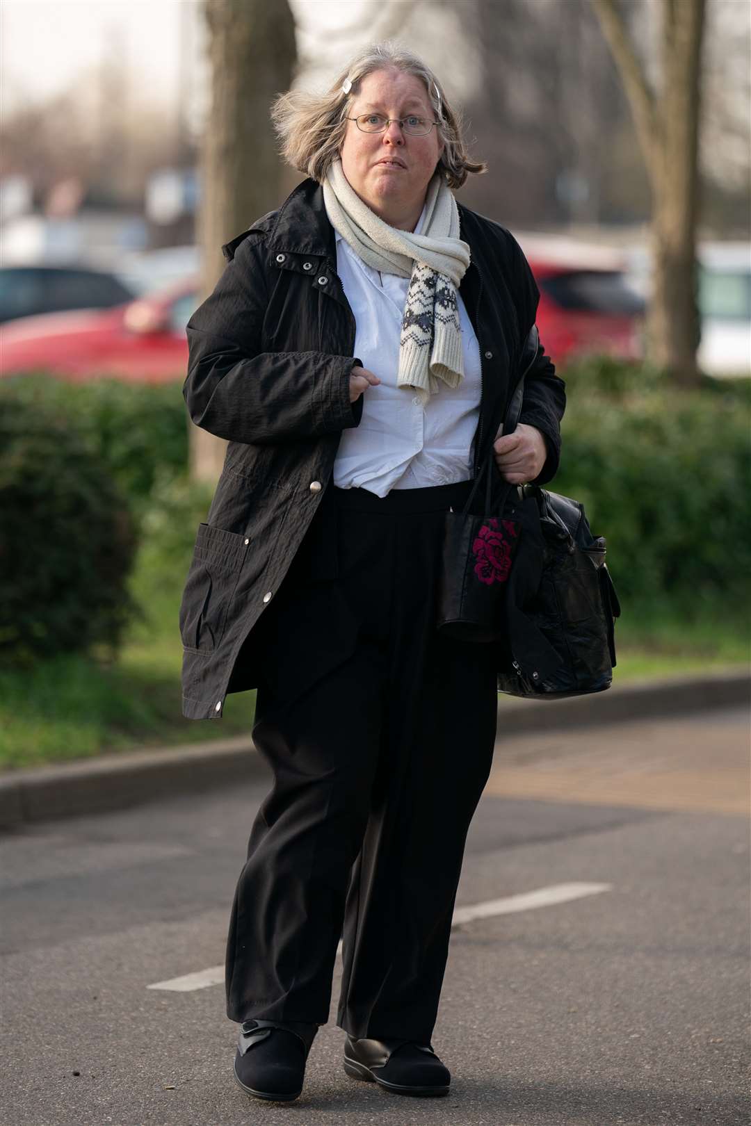 Auriol Grey was sentenced at Peterborough Crown Court to three years in prison for the manslaughter of cyclist Celia Ward (Joe Giddens/PA)