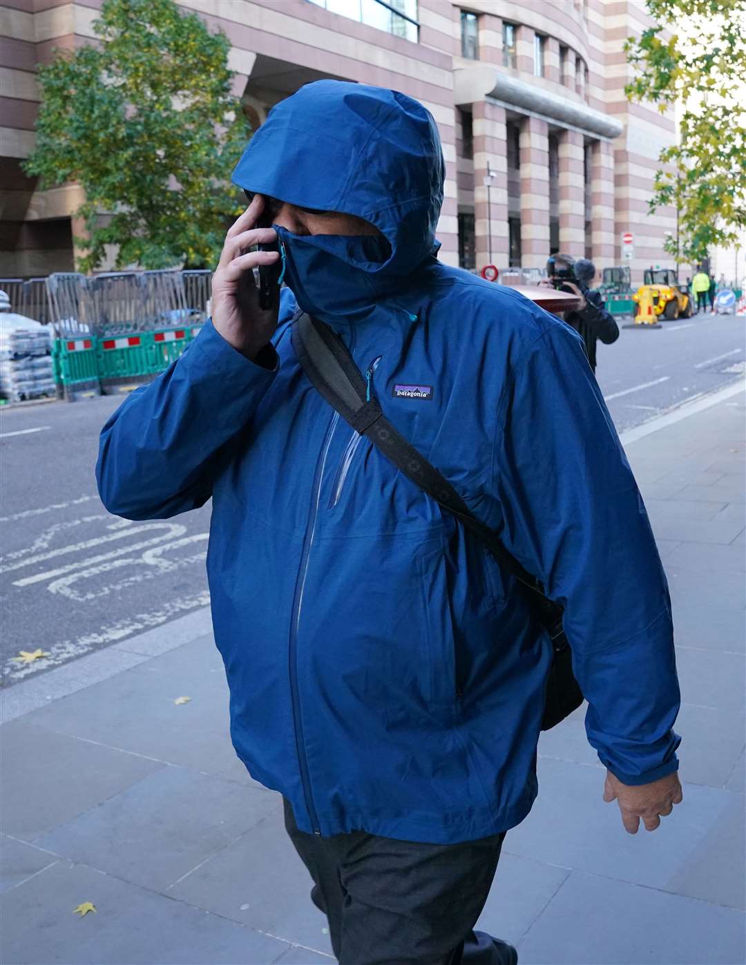 Former Metropolitan Police officer Peter Booth leaves City Of London Magistrates’ Court (Jonathan Brady/PA)