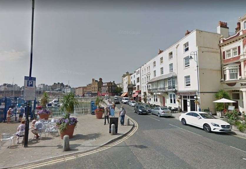 The attack happened in Harbour Parade. Picture: Google Street View (7820962)