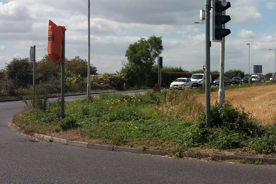 The junction at Barton Hill Drive and Lower Road