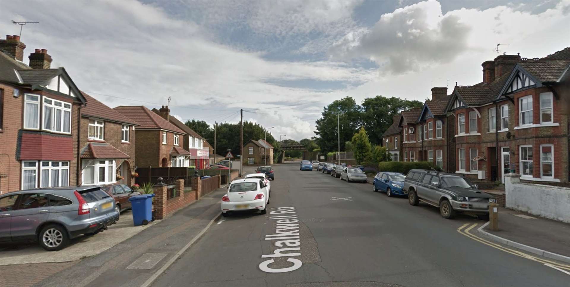 The factory was discovered in a property in Chalkwell Road, Sittingbourne. Picture: Google Maps