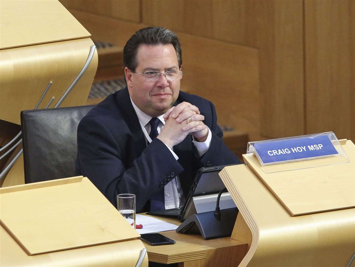 Scottish Conservative chairman Craig Hoy said Mr Leitch should ‘do the decent thing and resign’ (Fraser Bremner/Scottish Daily Mail/PA)