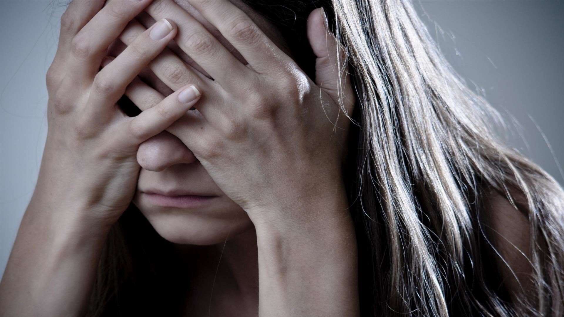 Sarah has suffered with OCD since she was six-years-old. Stock Image posed by a model